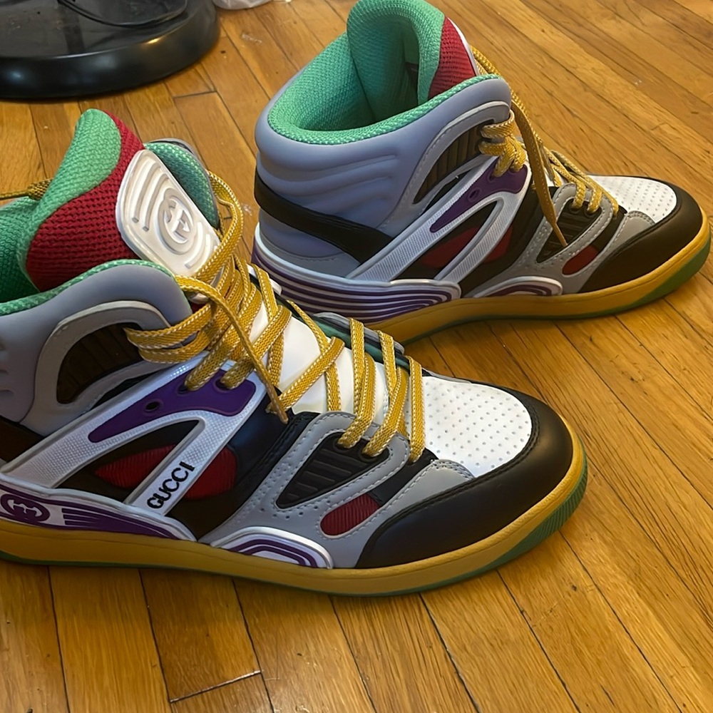 $ALE!!! Limited Edition Gucci Basket High Top Sneakers